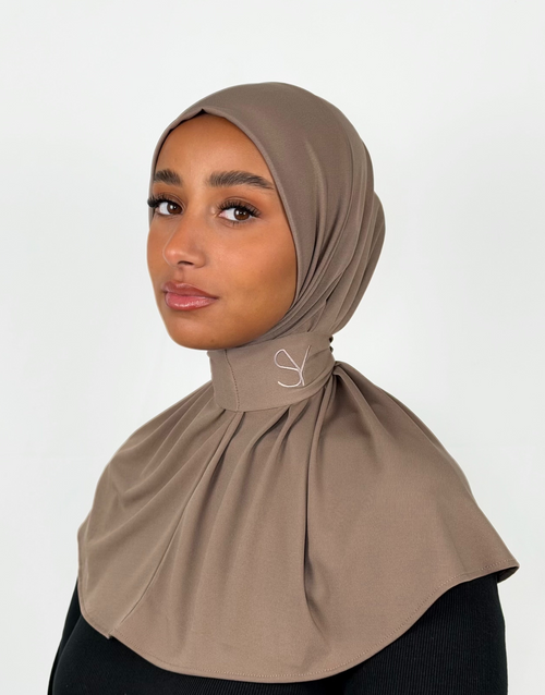 Cagoule signature CHESTNUT