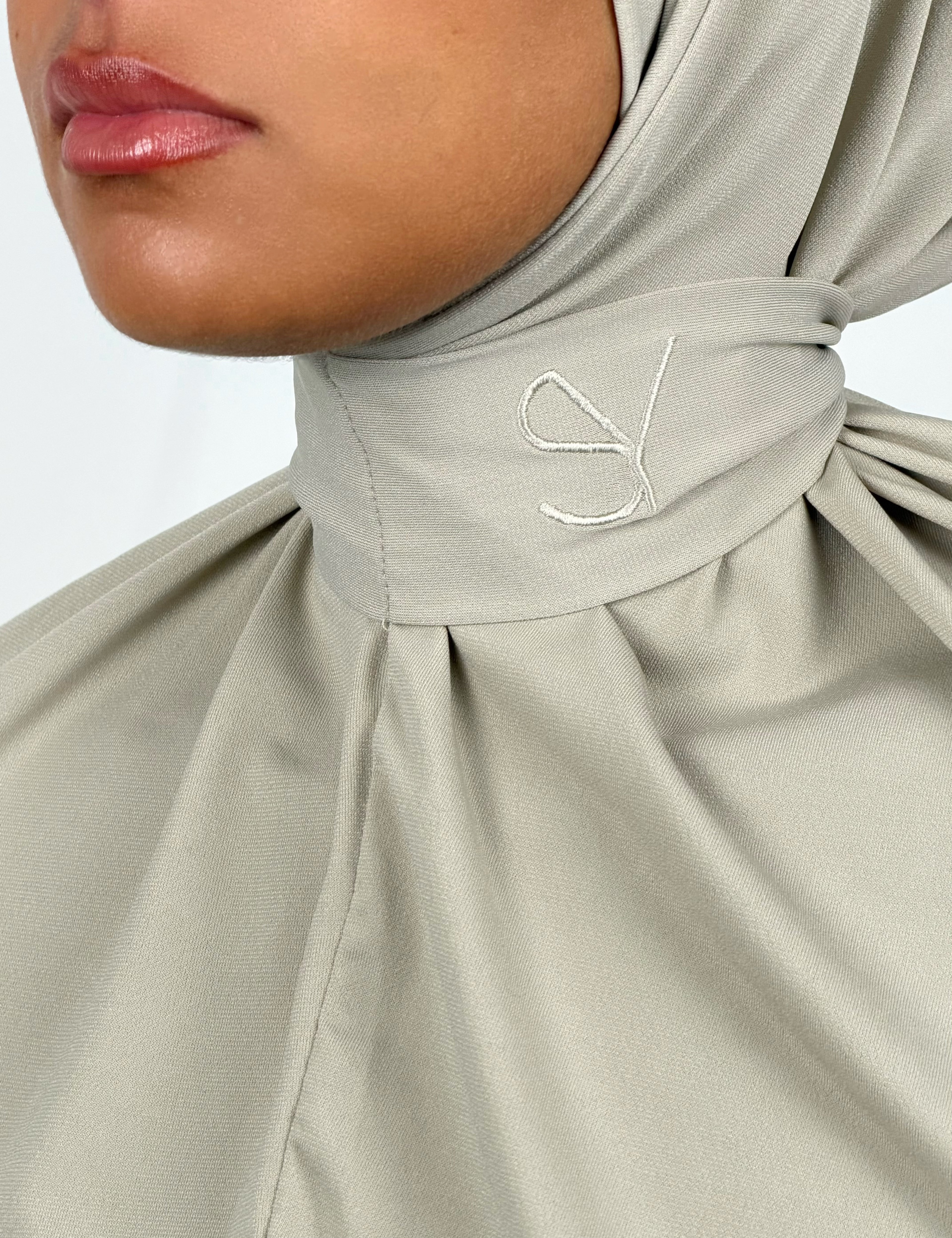 Cagoule signature GREIGE